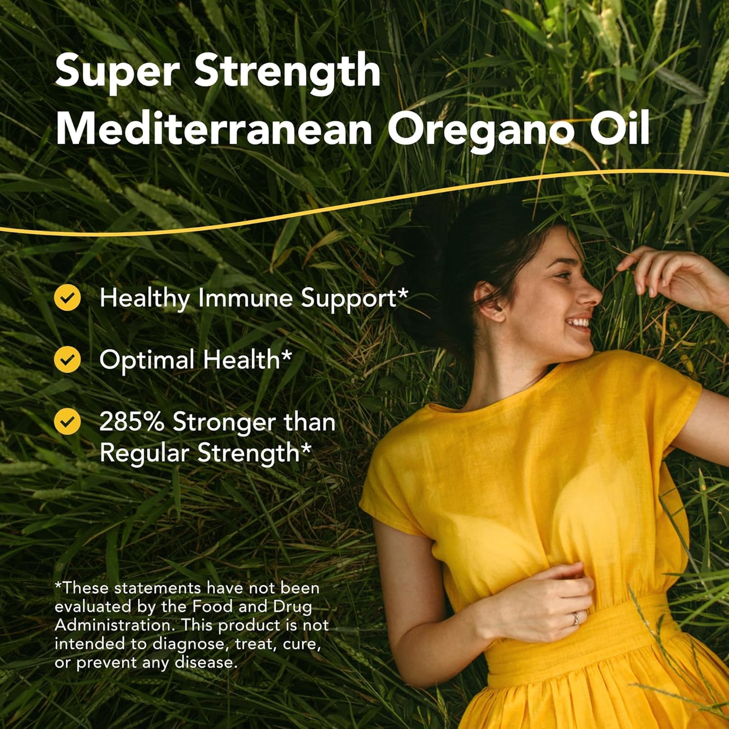 120 Softgel Super Strength Oreganol P73 - Immune System Support - Vegan Friendly - Non-GMO - Wild Oregano - 120 Servings