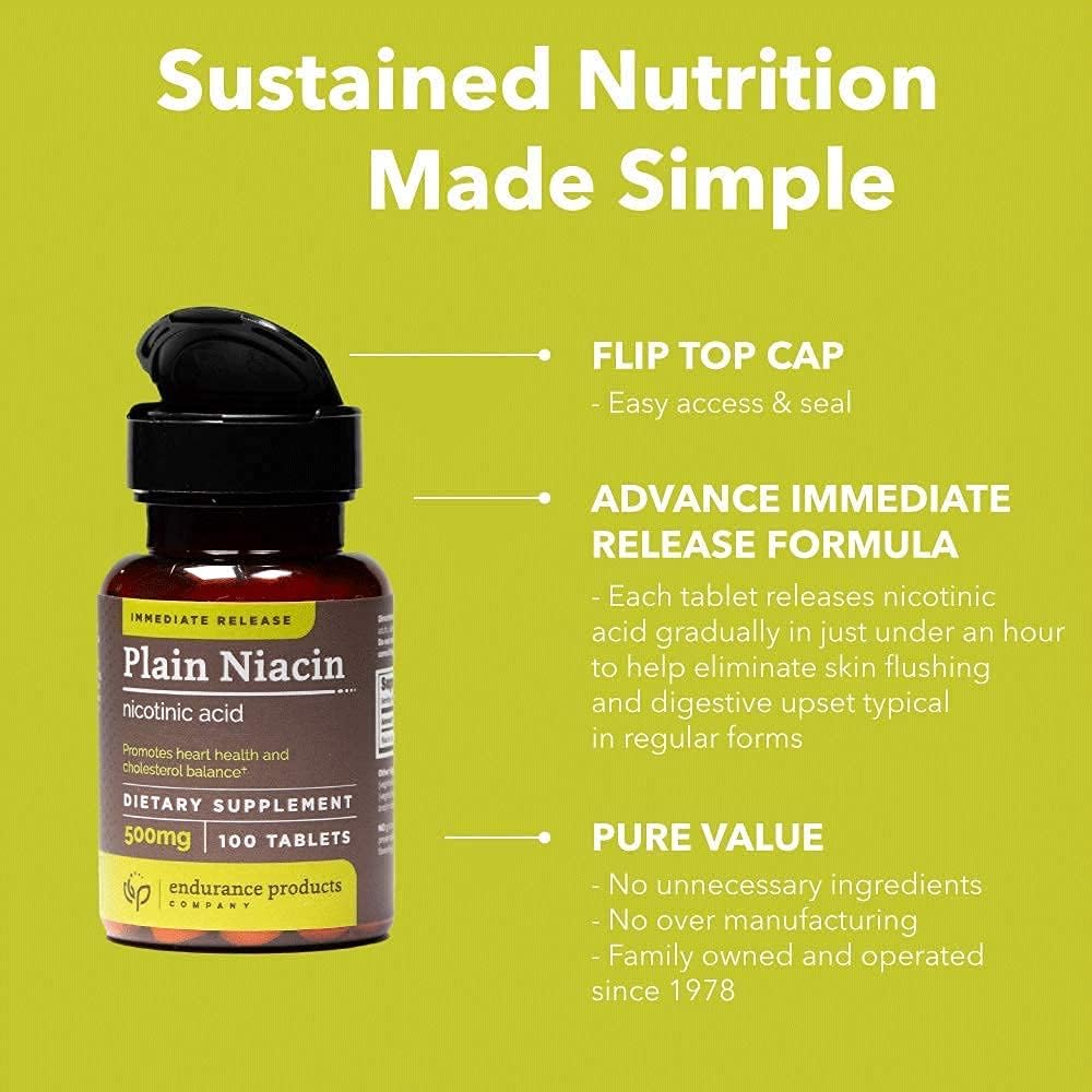 120 Softgels of Endurance Products Co-Enzyme Q10 Crystal-Free with Plain Niacin