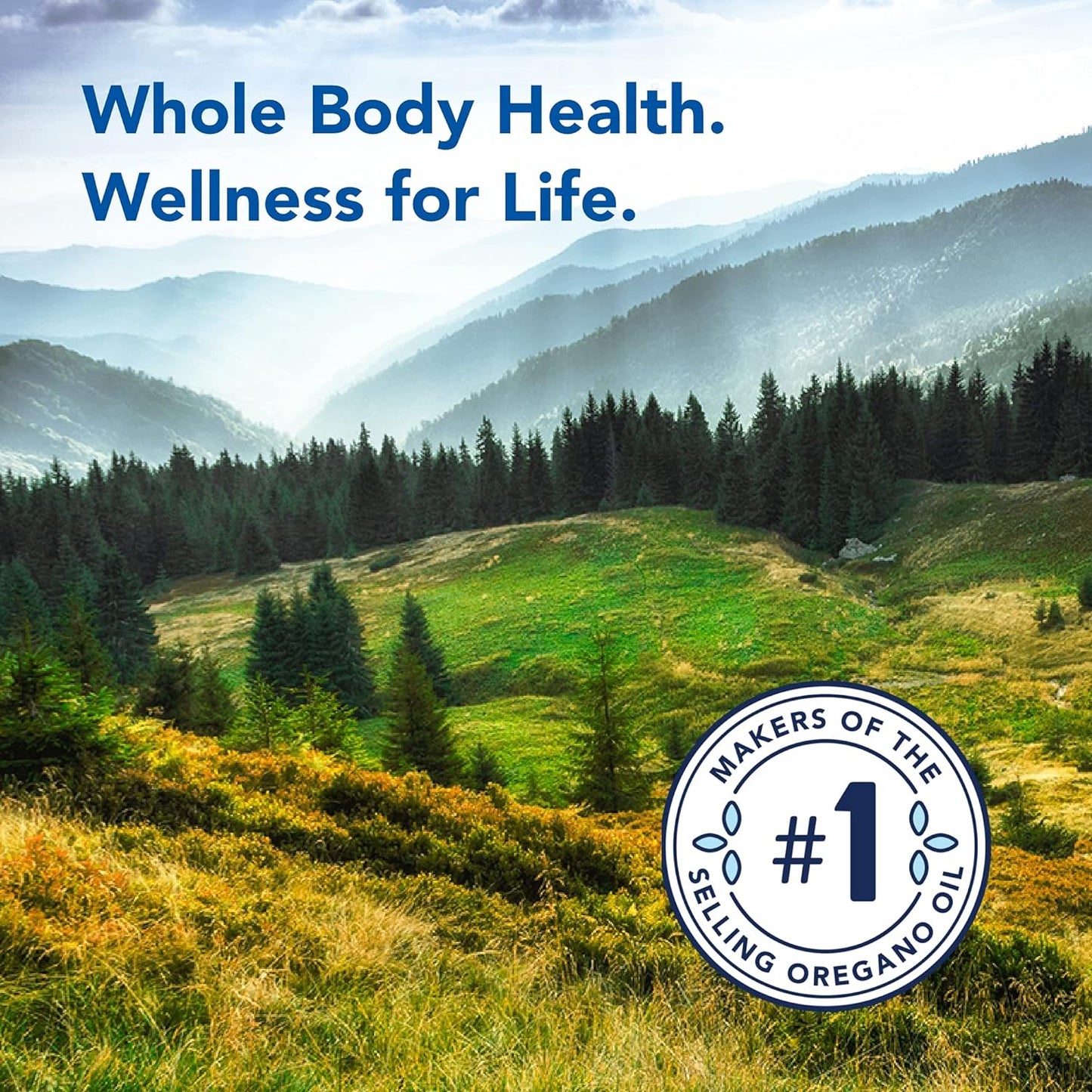 120 Softgels of North American Herb & Spice Oreganol P73 for Immune System Support - Vegan Wild Oregano - Non-GMO - Mediterranean Source