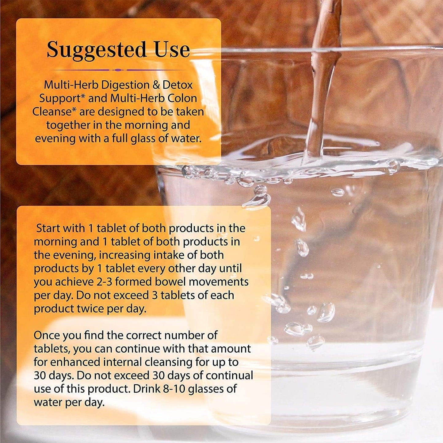 120 Tablets Nature's Secret Ultimate Cleanse - Pack of 2 for Complete Detoxification