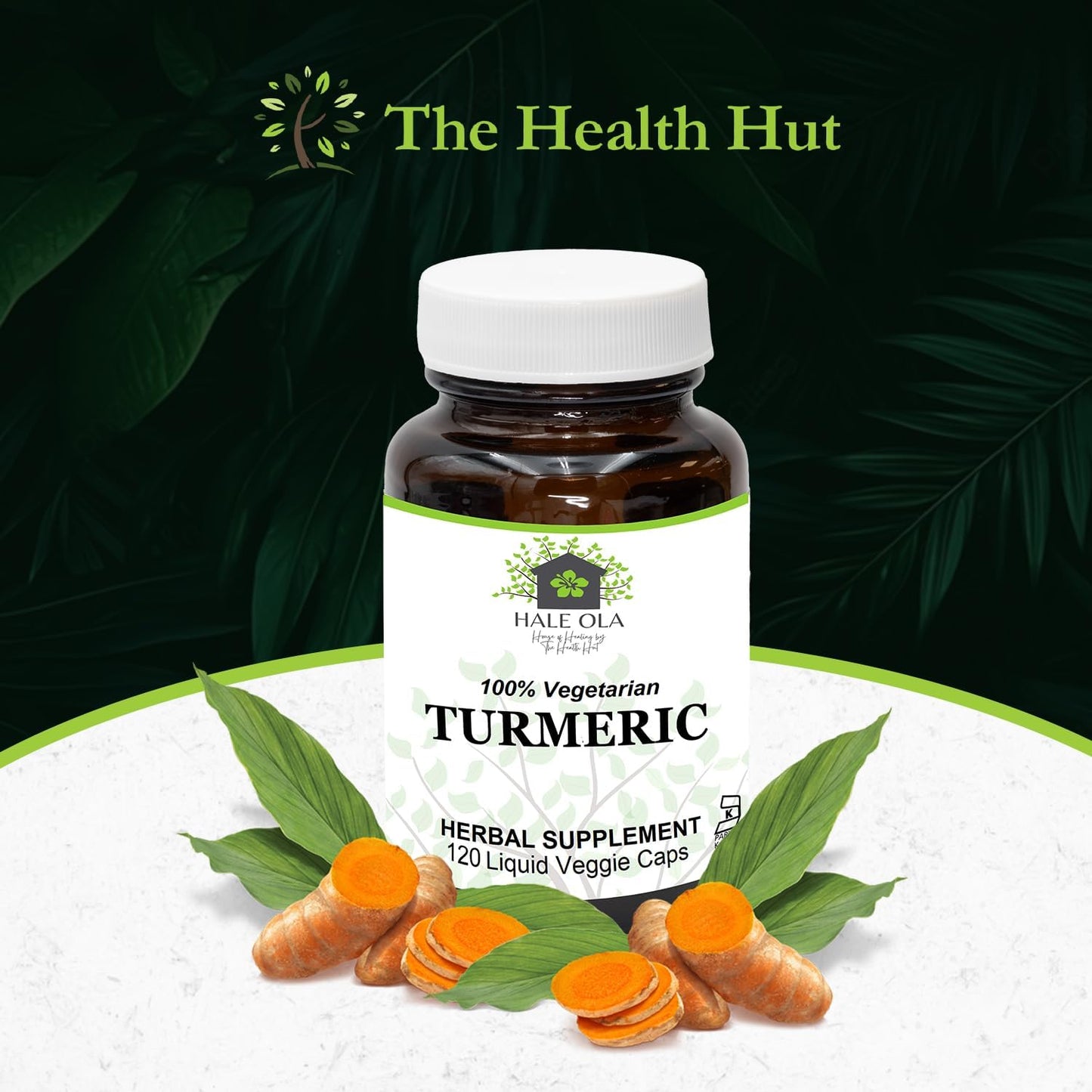 120 Turmeric Curcumin Liquid Capsules with Black Pepper Extract for Joint, Digestion & Immune Support - Non-GMO & Gluten-Free
