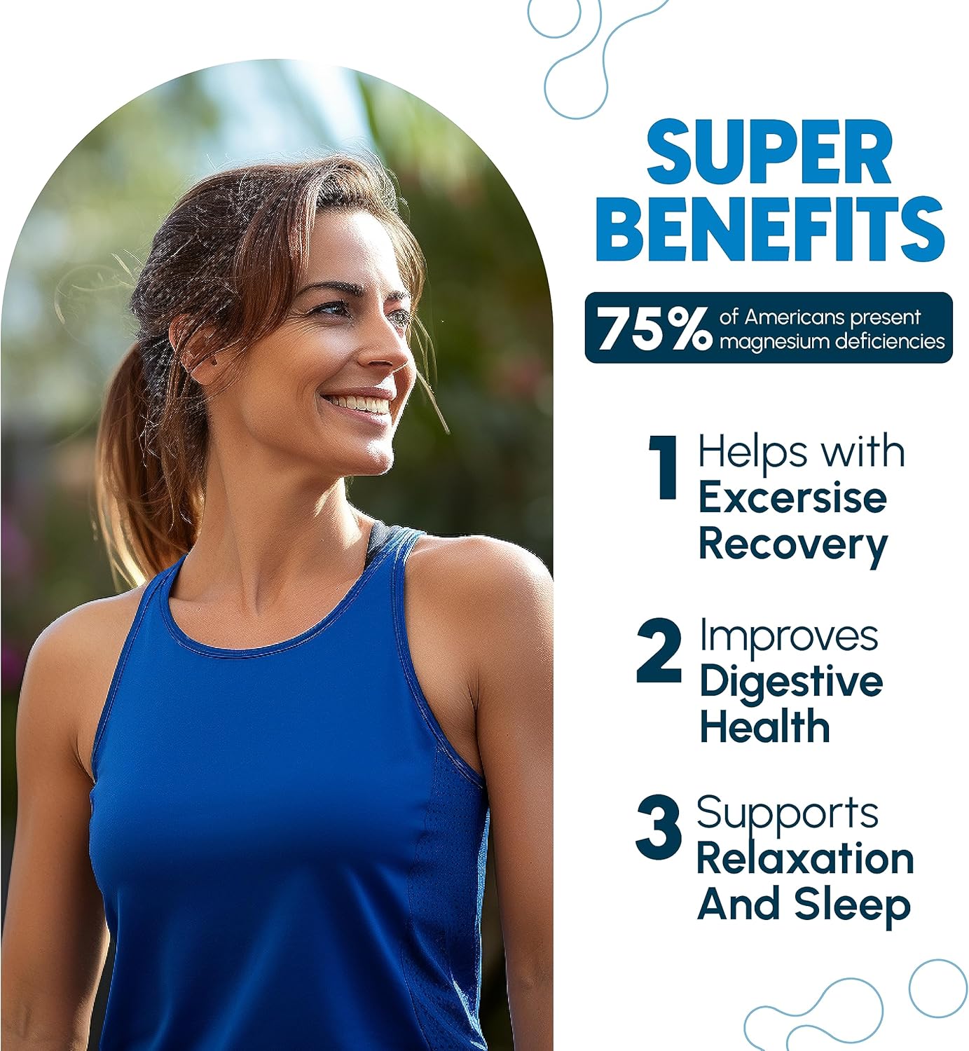 120 Vegan Capsules of Zenavea Triple Magnesium Complex - 180mg Magnesium Glycinate, Taurate, and Citrate - Calm Supplement