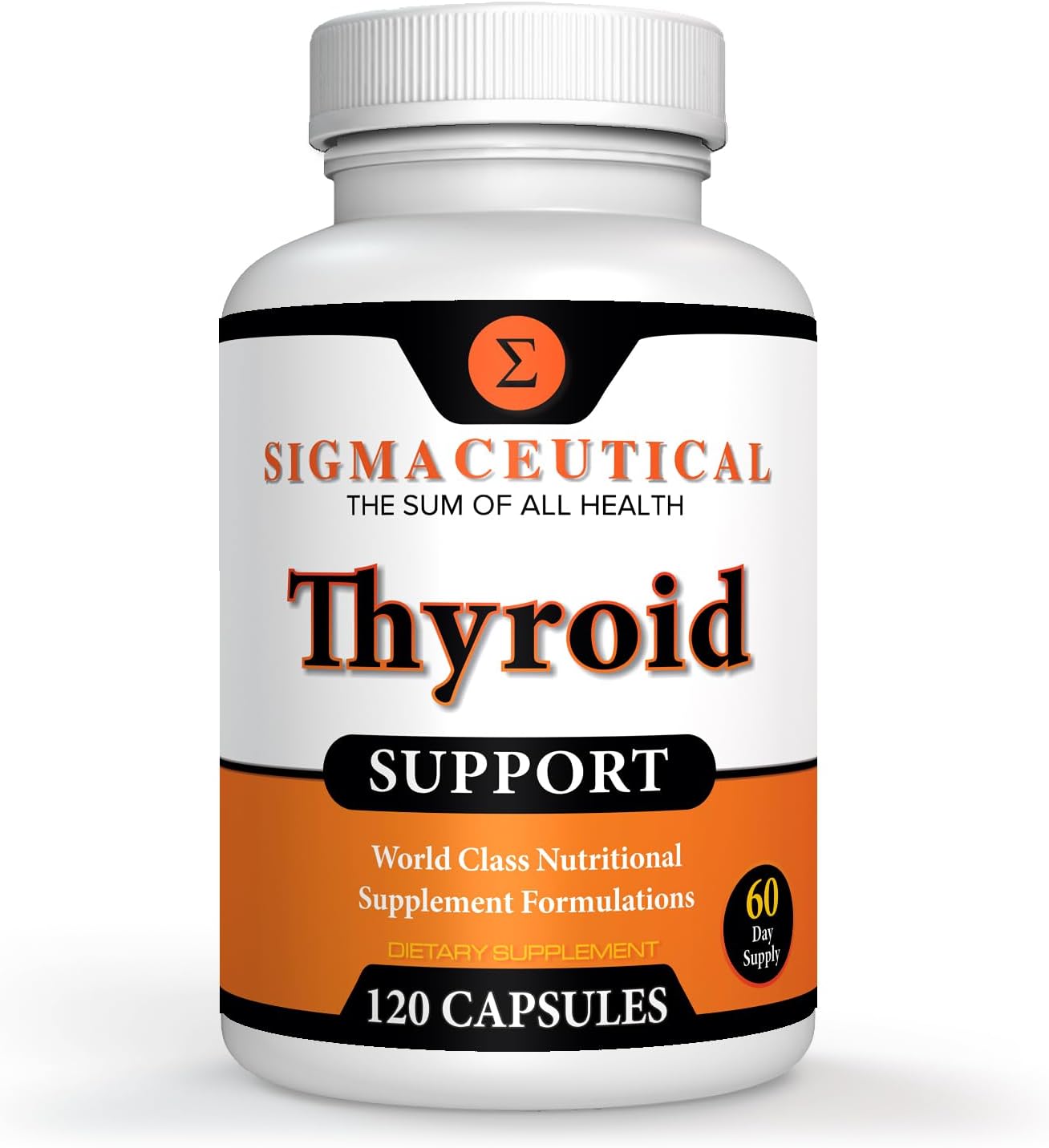 120 Vegetarian Capsules Thyroid Wellness Blend with Zinc, Selenium, Iodine, Ashwagandha, and Kelp for Natural Energy and Metabolism Boost