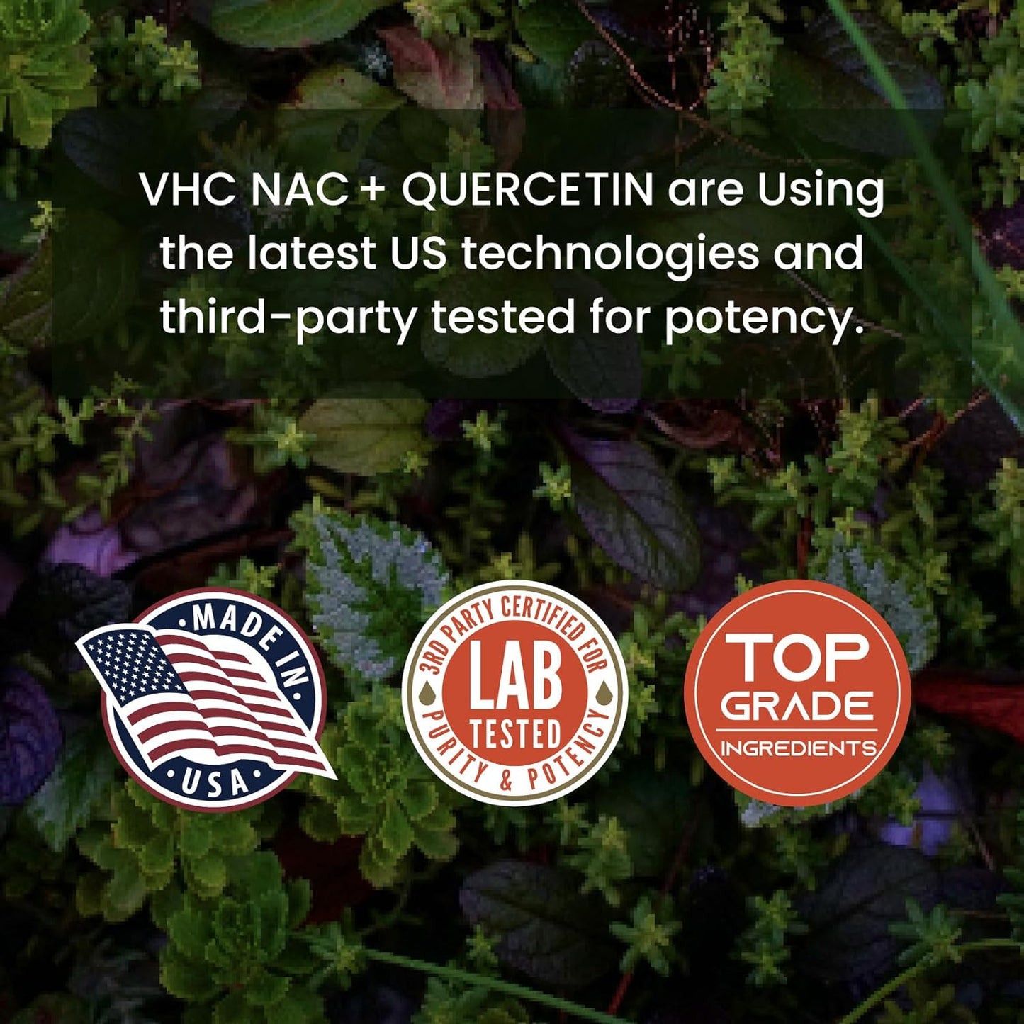 1200mg Acetyl L-Carnitine with Quercetin Supplement for Respiratory, Liver & Immune Support - Made in USA