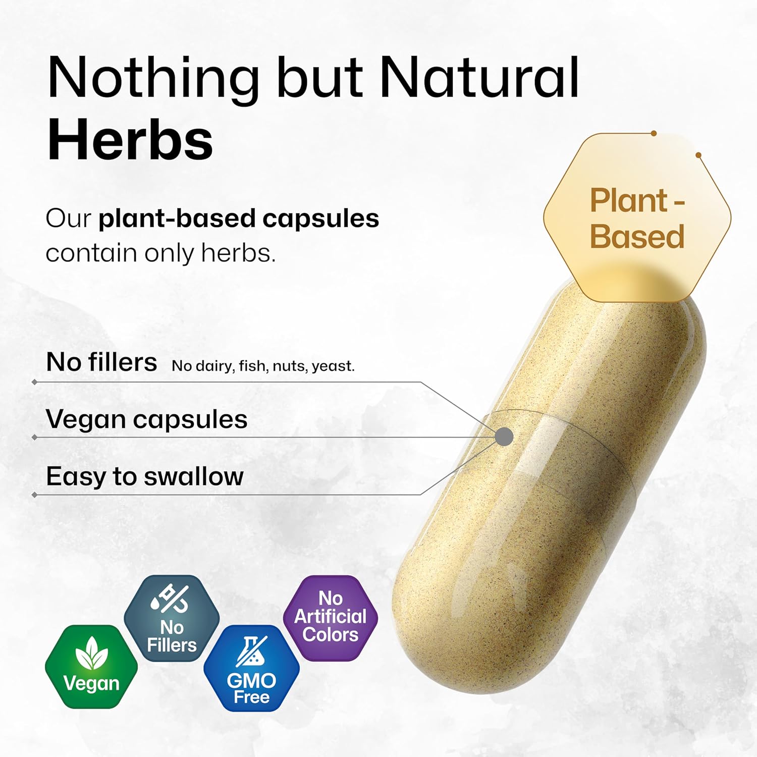 1200mg Bio Kräuter Leg Cramps Capsules with Magnesium - Vegan Caps with Turmeric & Ginger - Natural Formula Without Quinine - 100 Count