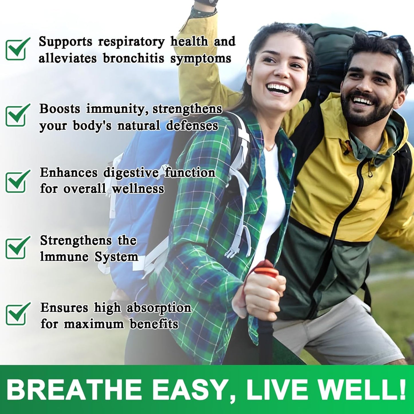 120ML Natural Mullein Leaf Extract Drops for Lung Health and Immune Support
