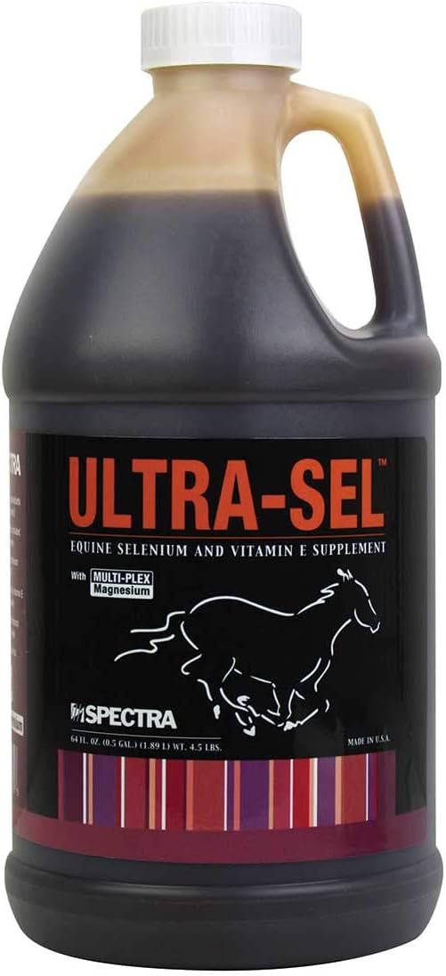 128 Ounces BYUP Spectra Animal Health Ultra Sel Equine Gallon