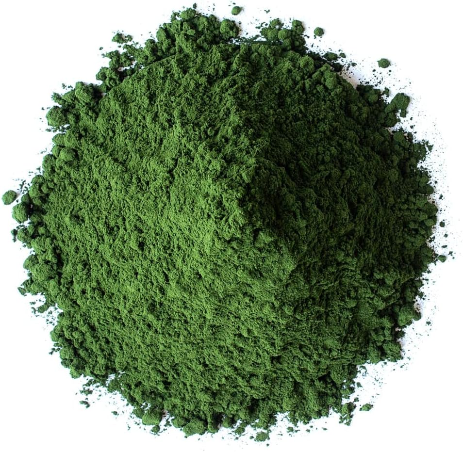 12lb Organic Chlorella Powder - Non-GMO, Kosher, Raw Green Algae, Vegan Superfood - Pure Green Protein, Rich in Vitamins - Ideal for Drinks, Broken Cell Wall - Bulk Size