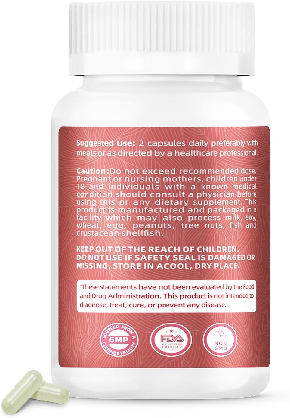 1300mg Urolithin A Supplement - 90 Capsules for 45 Days Supply by Fittyfun