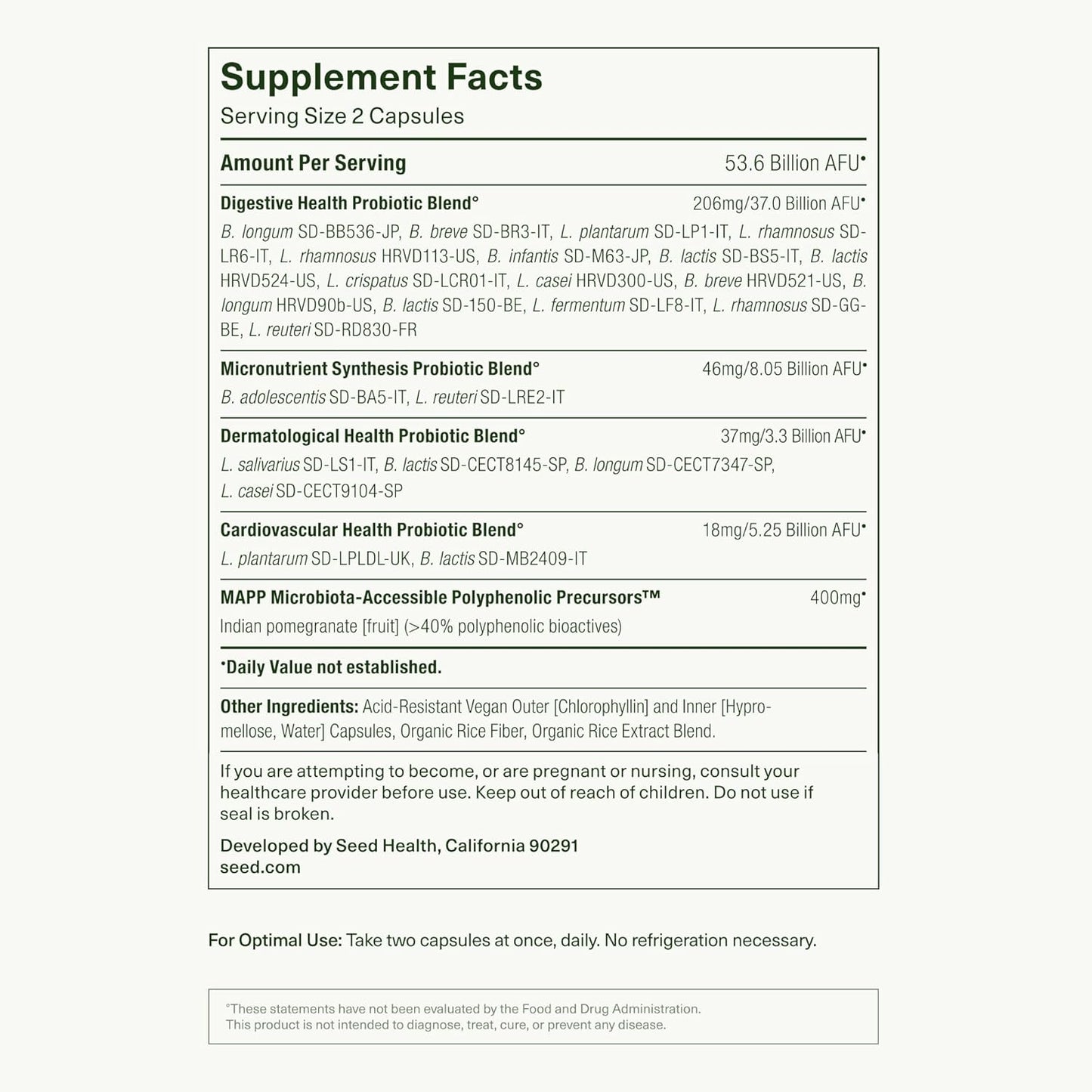 14 Day Gut Reset: Prebiotic & Probiotic for Digestive Health - Rapid Recovery, Bloating Relief - Vegan, Shelf-Stable - 28 Capsules