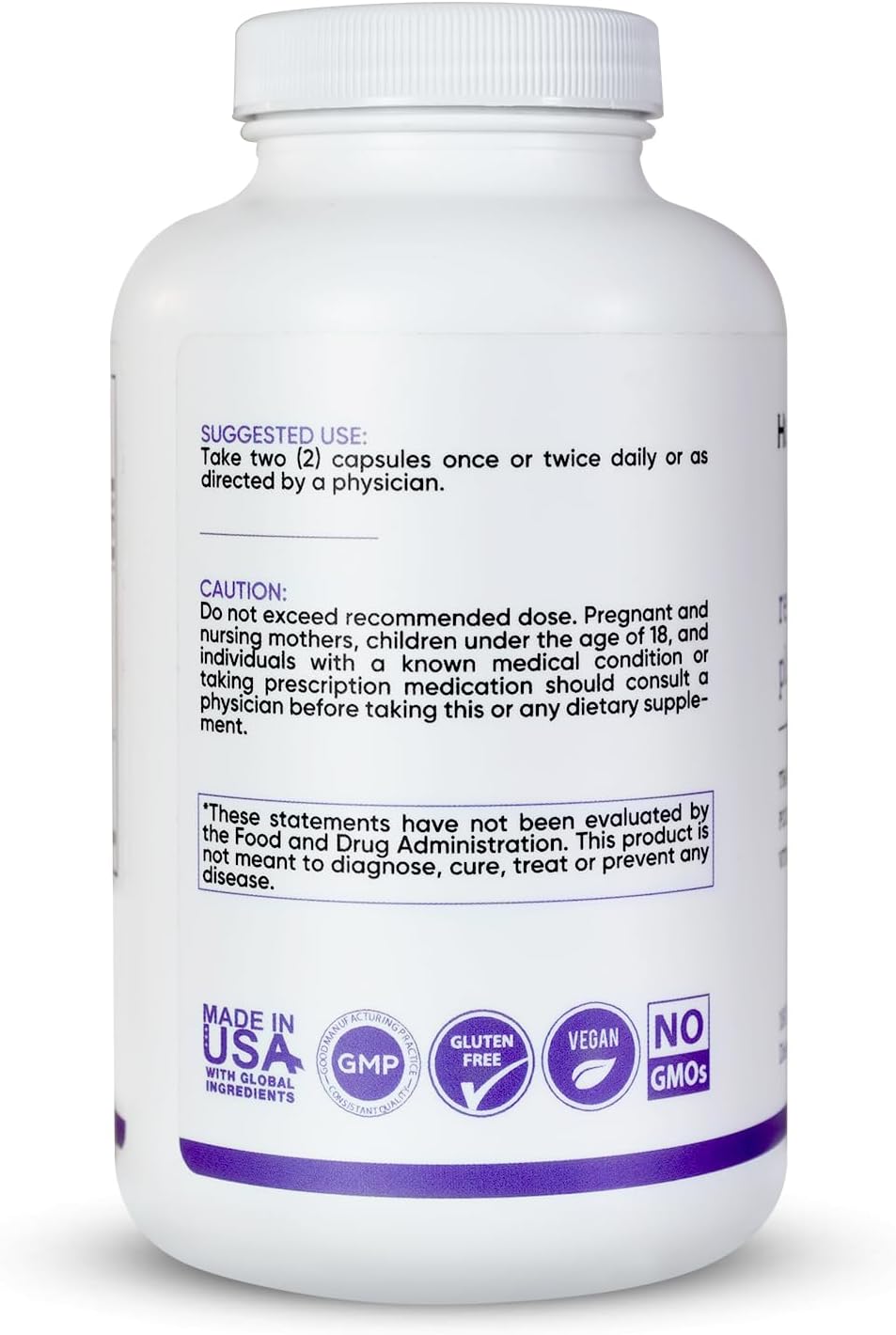 1450mg Resveratrol Plus+ Supplement with Vitamin C & Polyphenol Complex for Immune Support - 180 Vegan Capsules