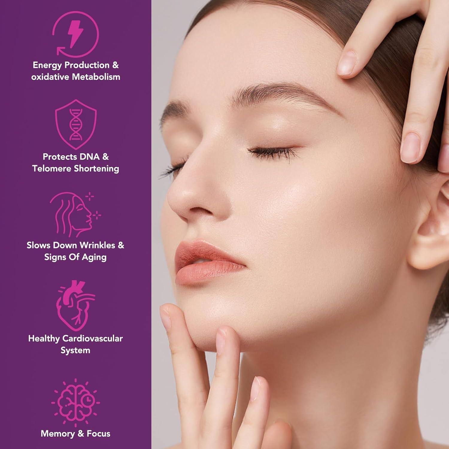 1480mg Resveratrol Supplement with Antioxidants for Heart Health, Healthy Aging & Immune System - 90 Capsules