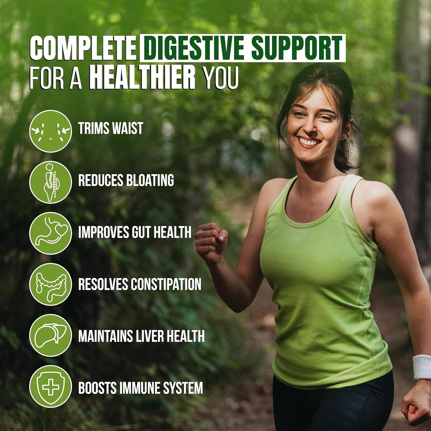 15 Day Detox Cleanse for Weight Management with Gut Support - Natural Colon Cleanser for Bloating Relief - Probiotic Formula for Healthy Digestion - 60 Capsules
