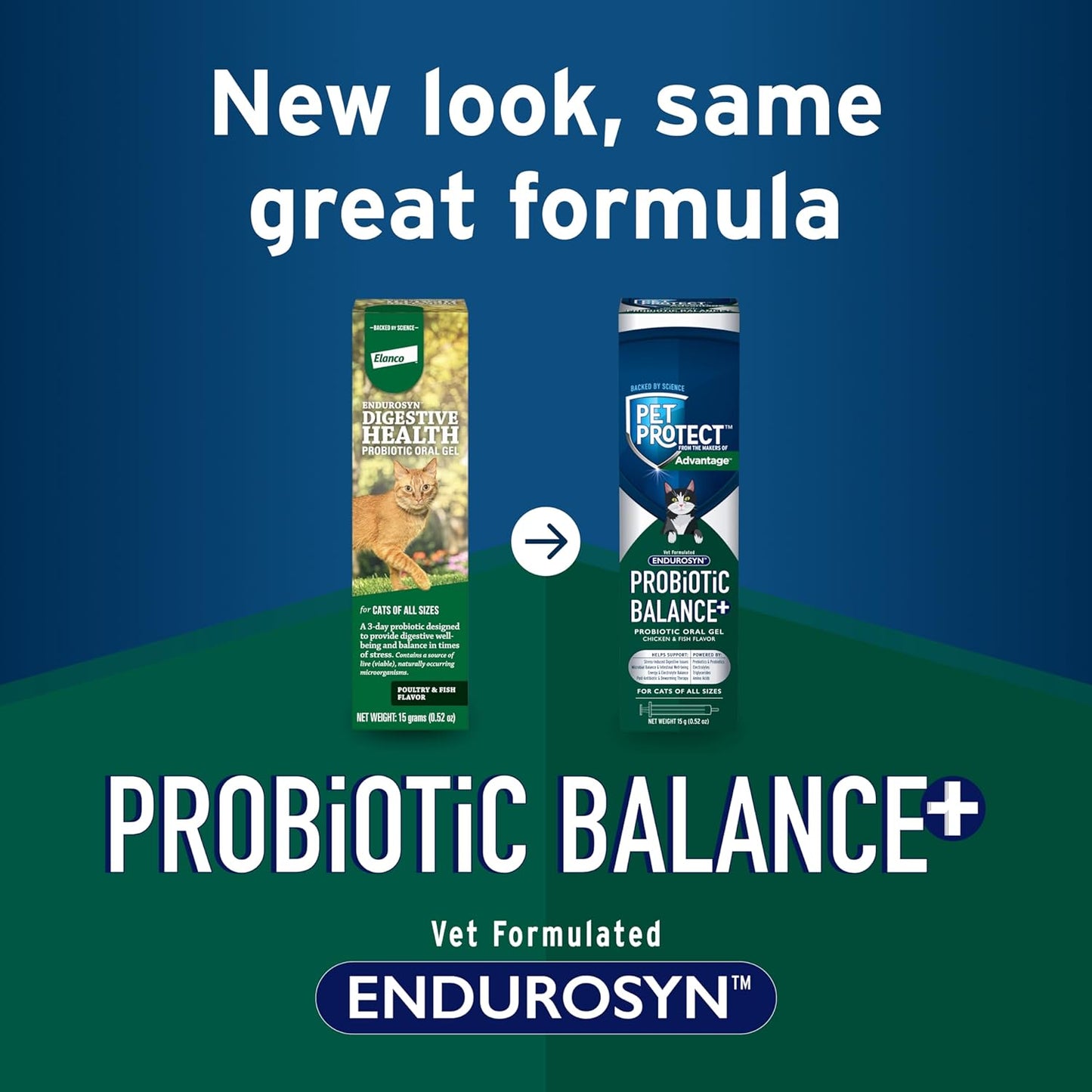15 gm Elanco Endurosyn Probiotic Oral Gel for Cats - Supports Digestive Health and Immune System