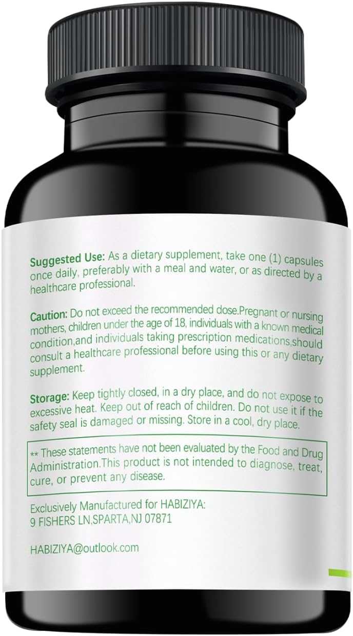15-in-1 Hormone Balance Supplement with Cortisol Support, Magnesium Glycinate, Ashwagandha - 60 Capsules for Mood, Focus, Sleep Support in Men and Women
