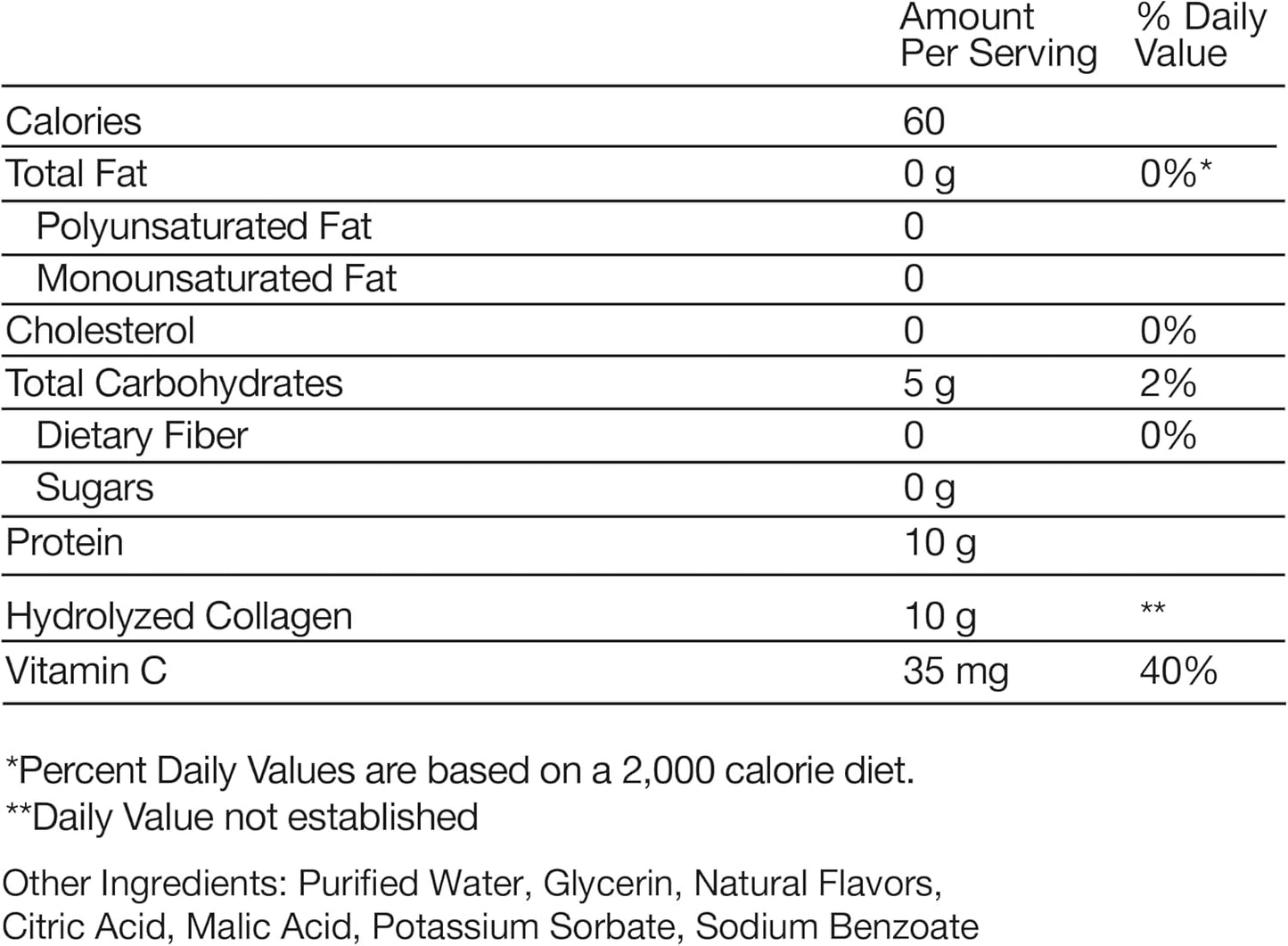 15 Servings of Momentous Collagen Shot Supplement for Radiant Skin and Joint Support