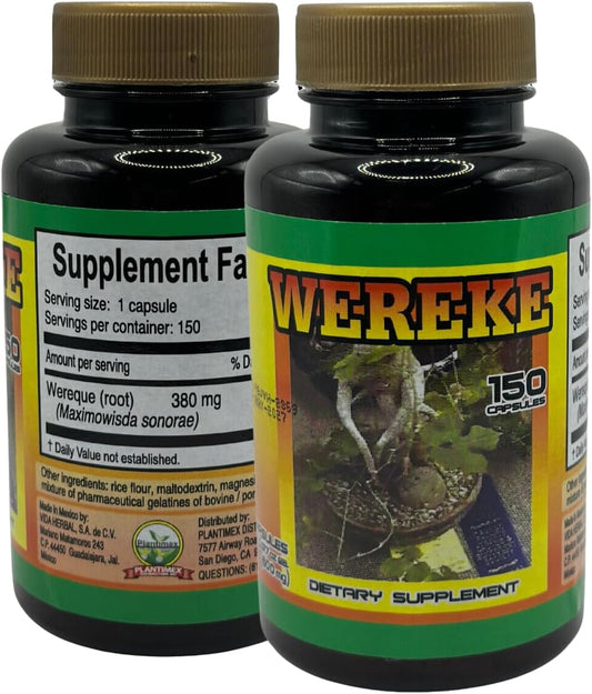 150 Capsules of vidaherbal WEREKE Dietary Supplement (500mg) | WEREKE Capsules for Health