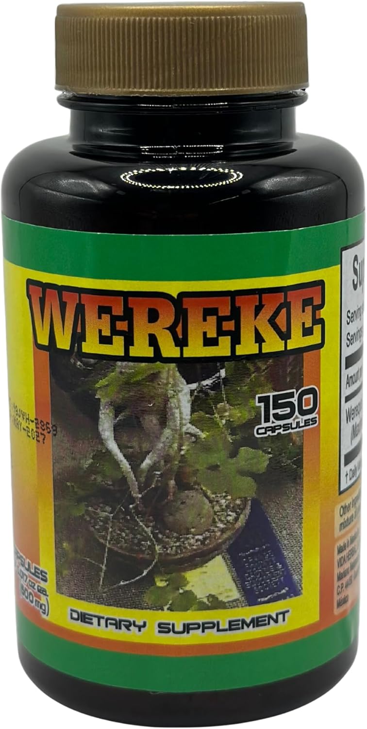 150 Capsules of vidaherbal WEREKE Dietary Supplement (500mg) | WEREKE Capsules for Health