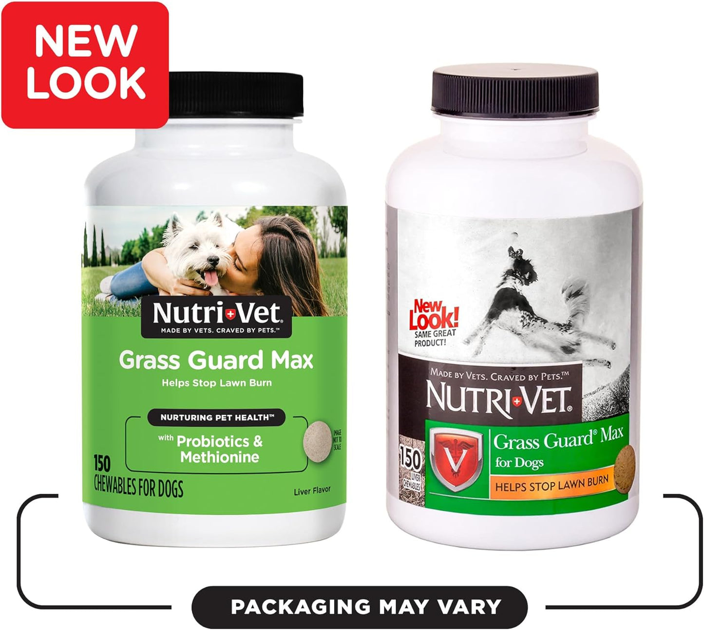 150-Count Nutri-Vet Grass Guard Chewables with Probiotics and Enzymes for Dogs - Prevent Lawn Burn from Urine
