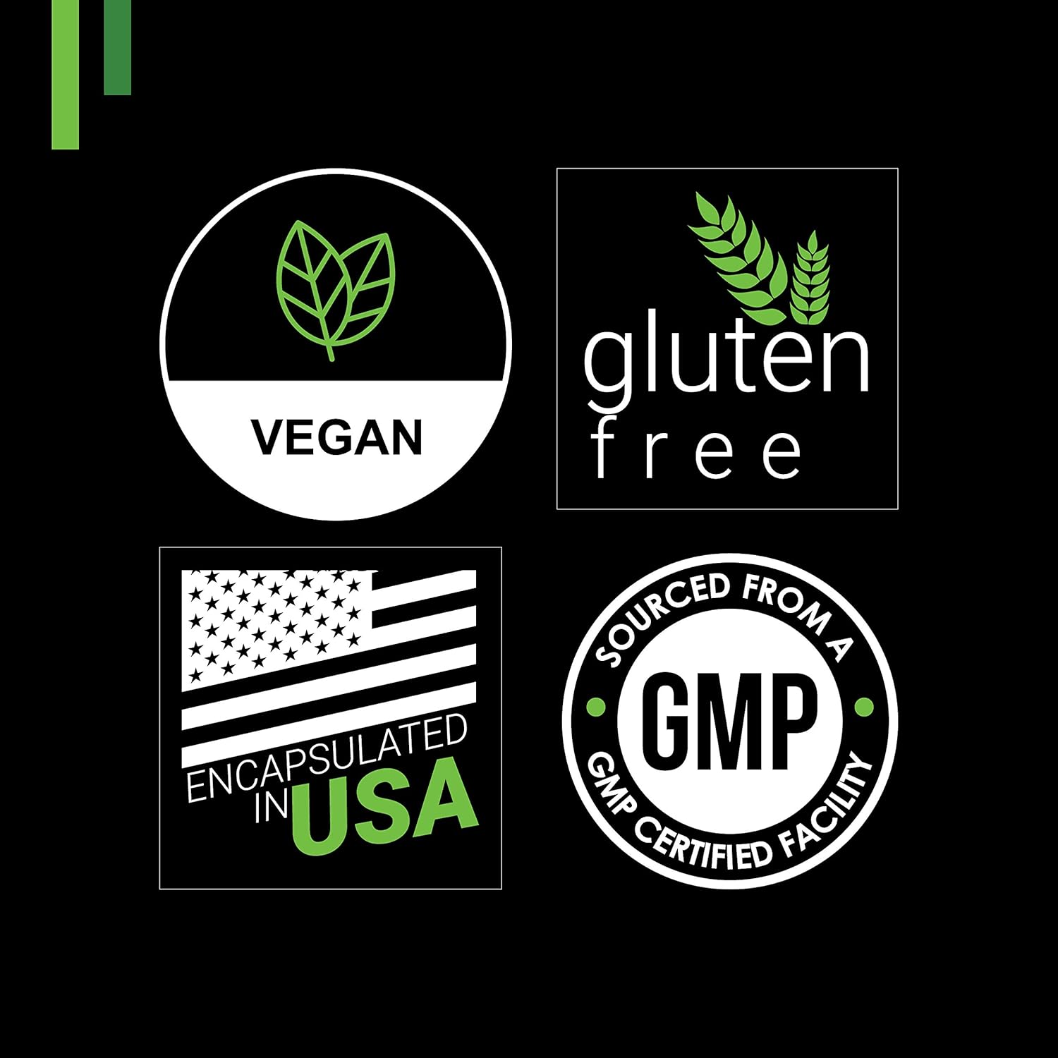 150 Count SYMNUTRITION L-Theanine 200mg V-Capsules - Non-GMO, Vegan & Gluten Free - Made in USA