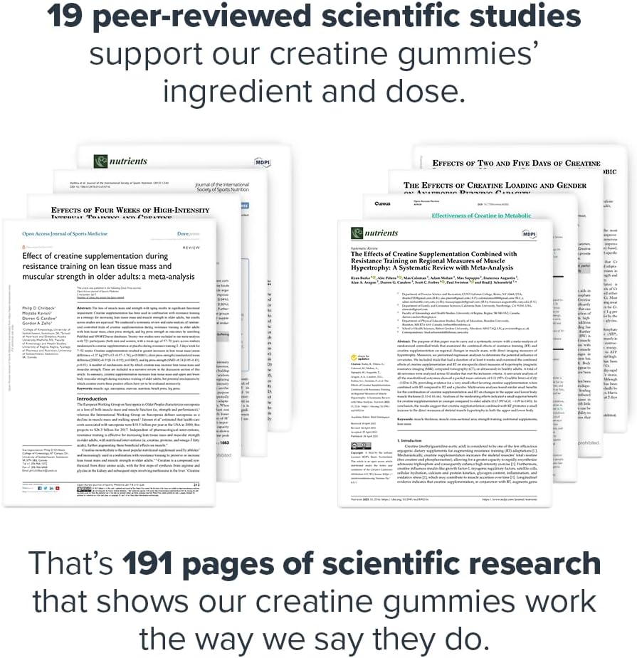 150 Lemon Drop Legion Creatine Monohydrate Gummies for Muscle Gain, Endurance, & Recovery - High Absorption Creatine Supplement