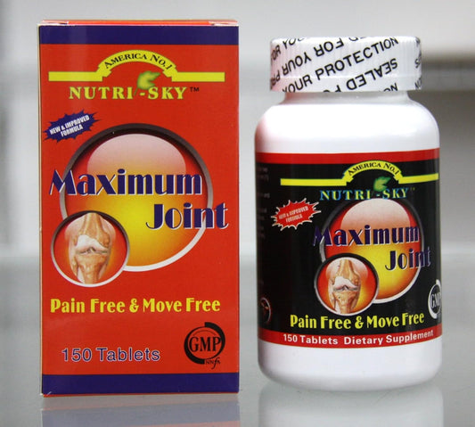 150 Tablets of NutriSky Maximum Joint Pain Relief and Mobility Support