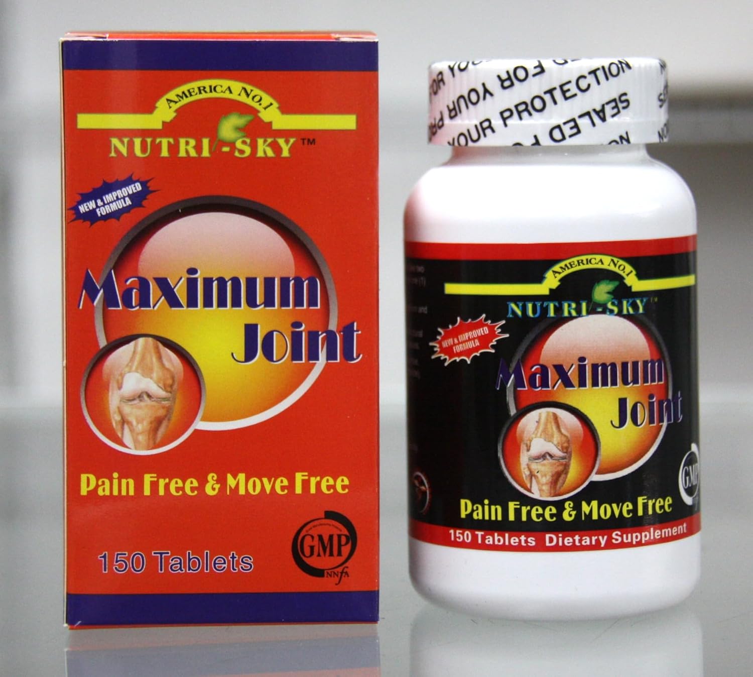 150 Tablets of NutriSky Maximum Joint Pain Relief and Mobility Support