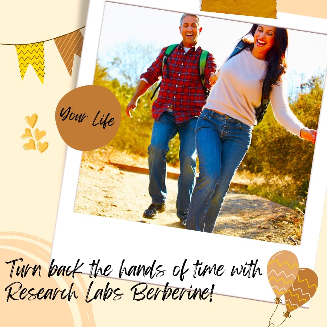 1500mg Clinical Grade Berberine High Absorption Formula & BerberQuil™ Support - 2 for 1 Deal - 180 Total Capsules