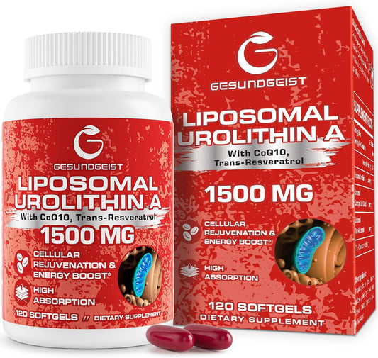 1500mg Gesundgeist Urolithin A Supplement - 1 Bottle
