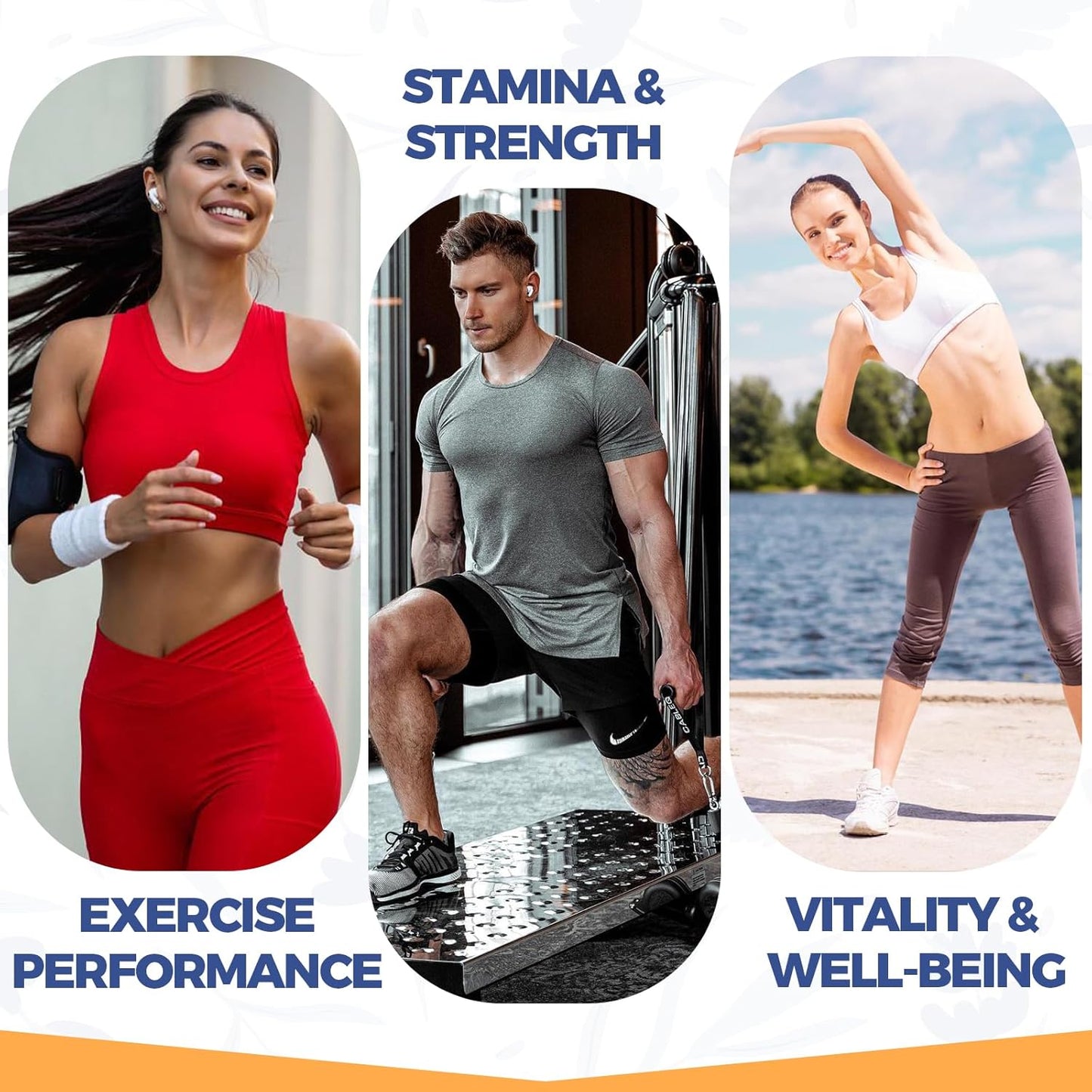 1500MG Sundhedsliv Urolithin A Supplement with Brown Rice Protein for Enhanced Exercise Performance and Cellular Health - Gluten Free - 60 Capsules