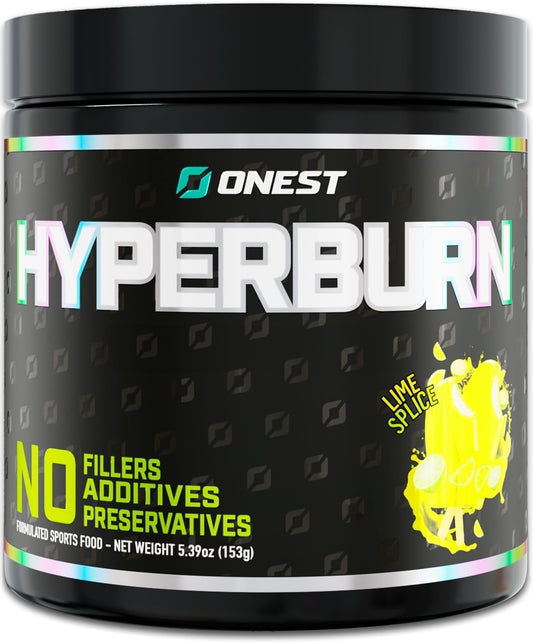 153g ONEST Hyperburn Thermogenic Powder - 30 Servings for Enhanced Energy & Performance Support
