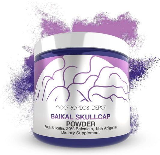 15g Baikal Skullcap Extract Powder | High Apigenin Content | Premium Quality Nootropics Supplement