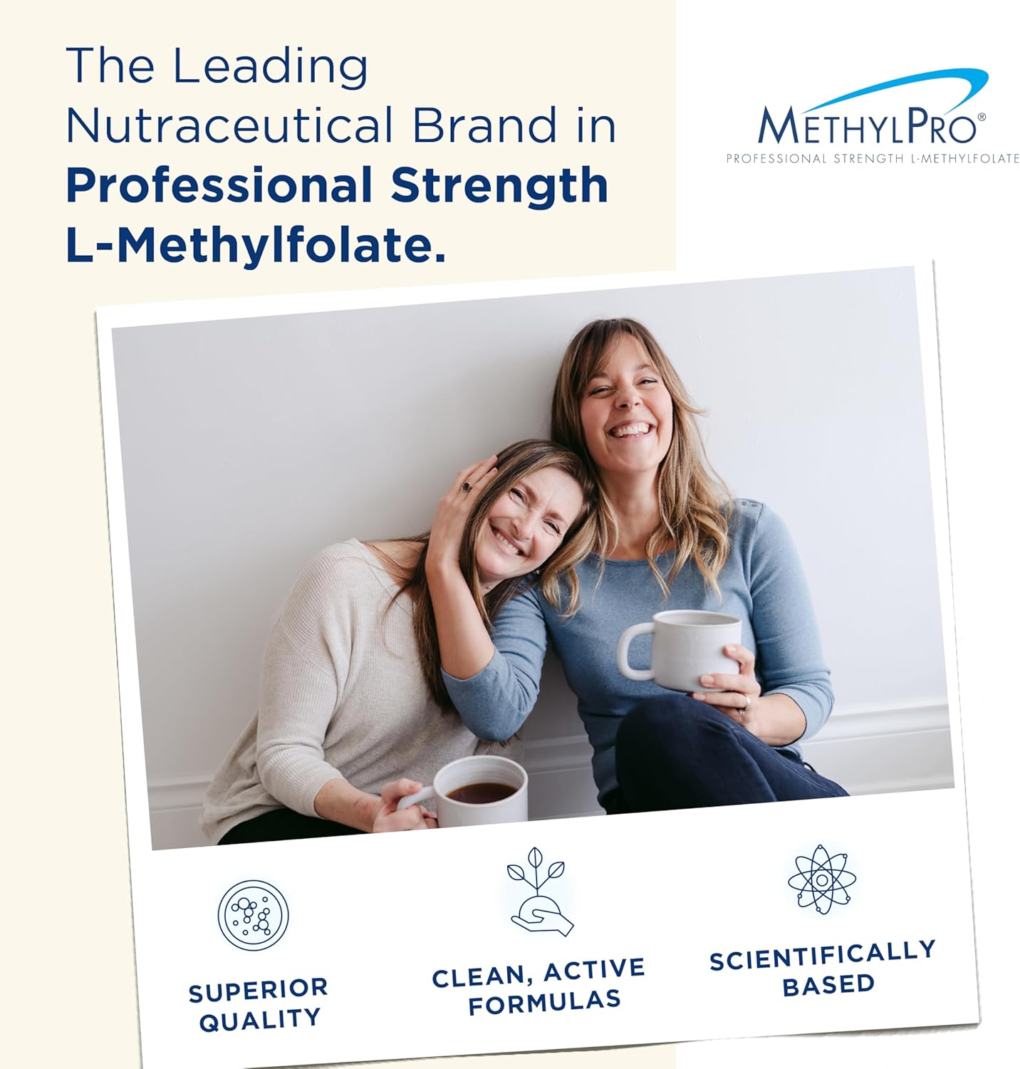 15mg MethylPro L-Methylfolate with Magnesium, Vitamin B6 & B12 - Optimal Metabolism & Homocysteine Support (30 Caps)
