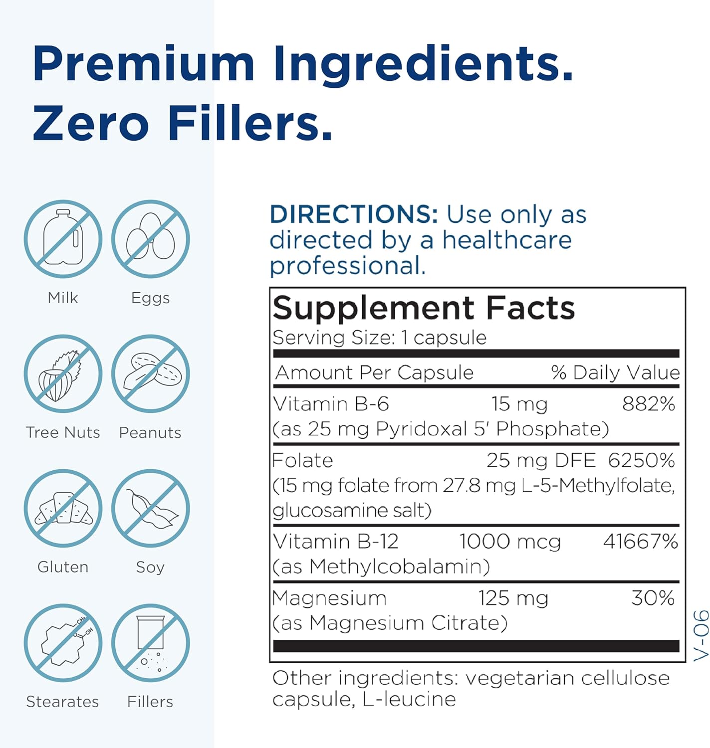 15mg MethylPro L-Methylfolate with Magnesium, Vitamin B6 & B12 - Optimal Metabolism & Homocysteine Support (30 Caps)