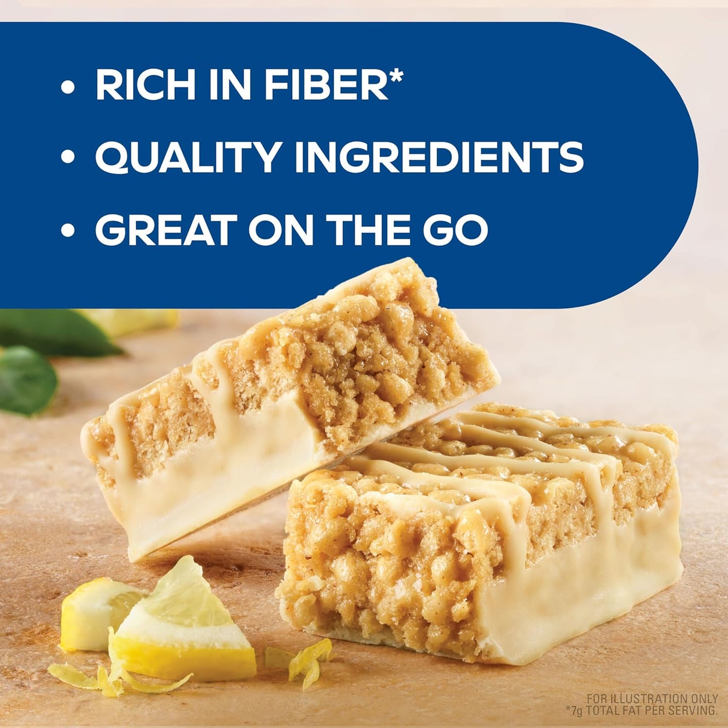16 Count Atkins Lemon Bar Caramel Almond Clusters, Gluten Free Keto Snack Bars