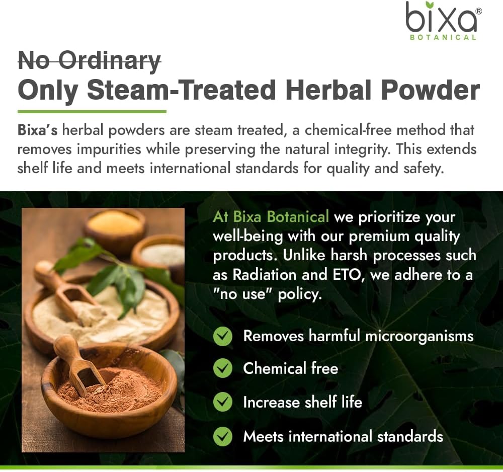 16 OZ Bixa BOTANICAL Punarnava Powder - Boerhavia Diffusa - Ayurvedic Herbal Supplement - Gluten Free, Non-GMO, Vegan.
