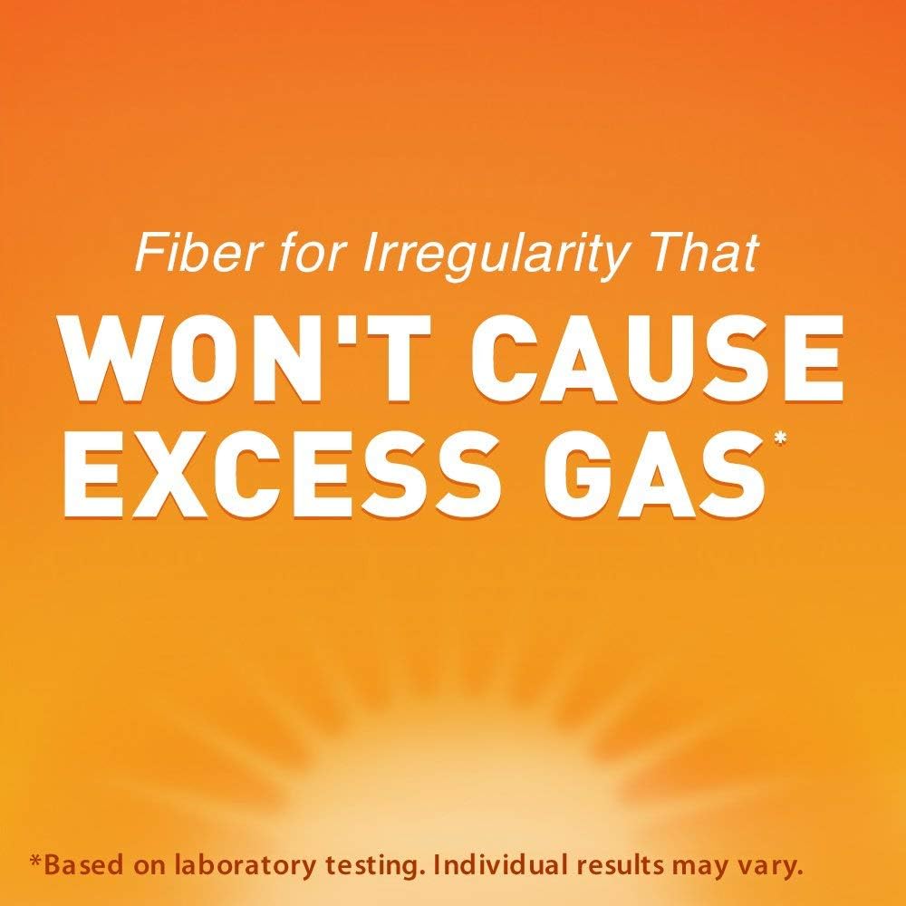 16 oz Citrucel Fiber Powder Orange Flavor for Occasional Constipation Relief