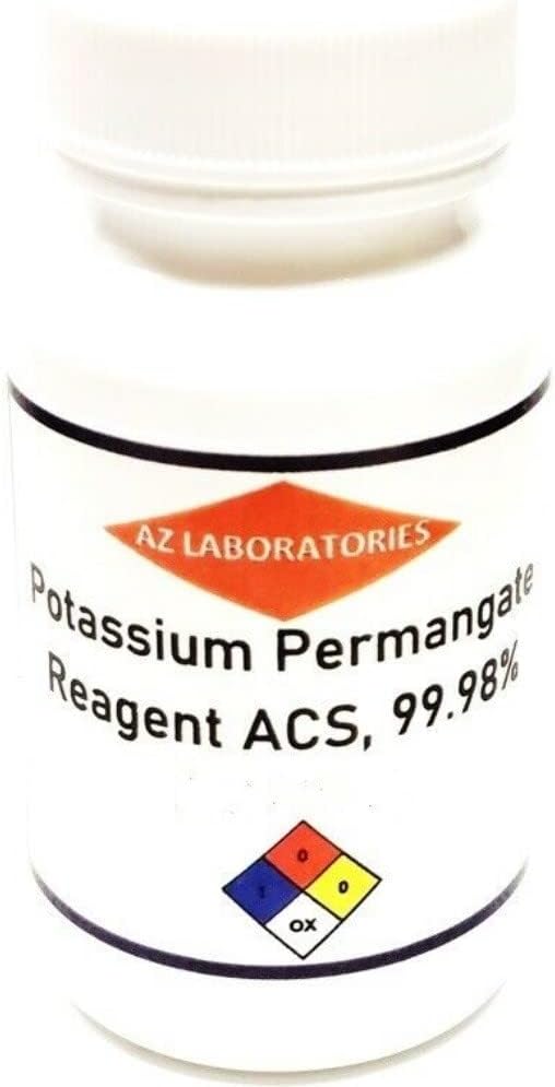 16 OZ High Purity Potassium Permanganate Powder - Free Flowing, USA Made, Same Day Shipping