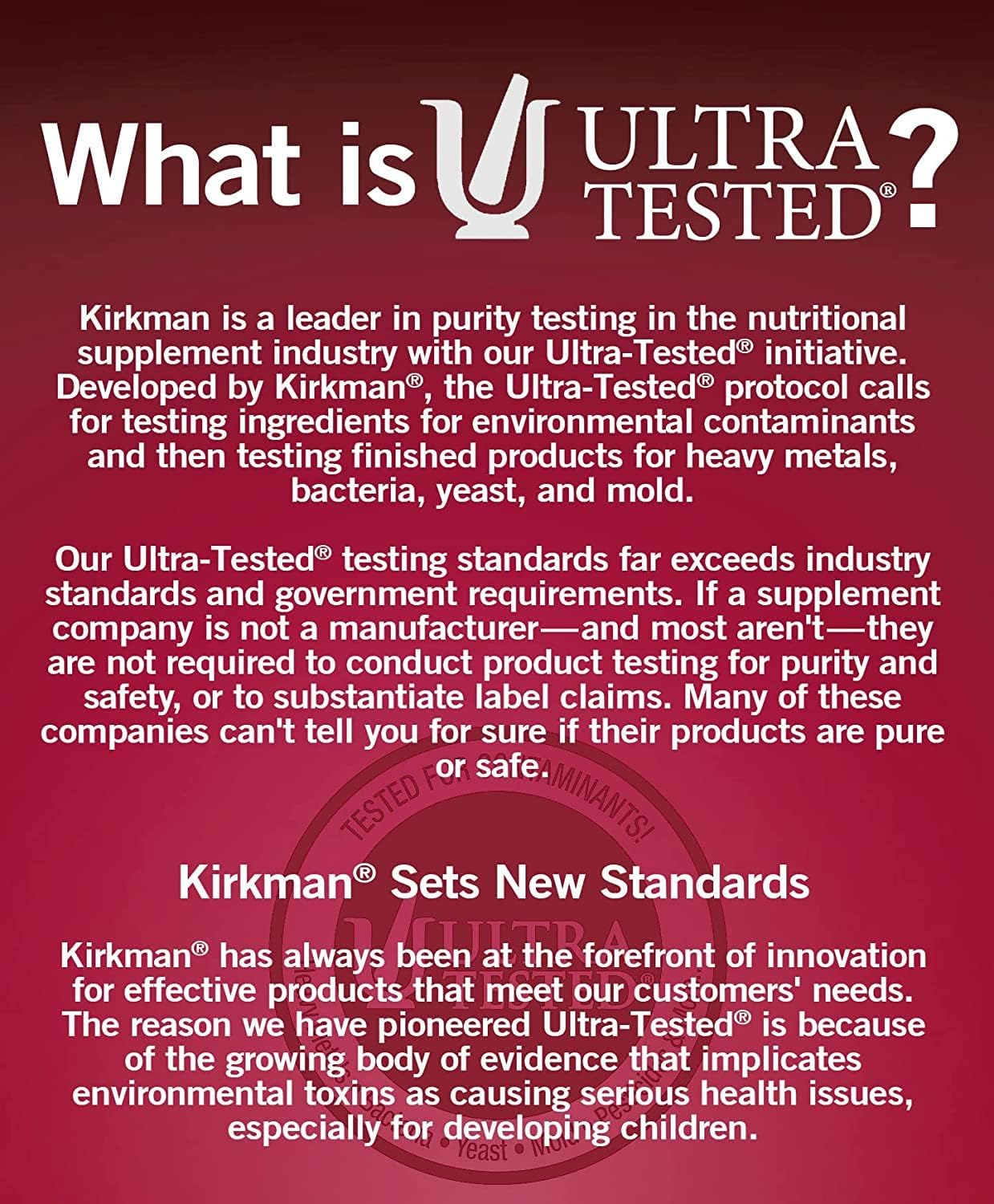 16 oz Kirkman Liquid TMG Supplement - Supports Serotonin & Methylation - Natural Raspberry Flavor - High Quality Formula