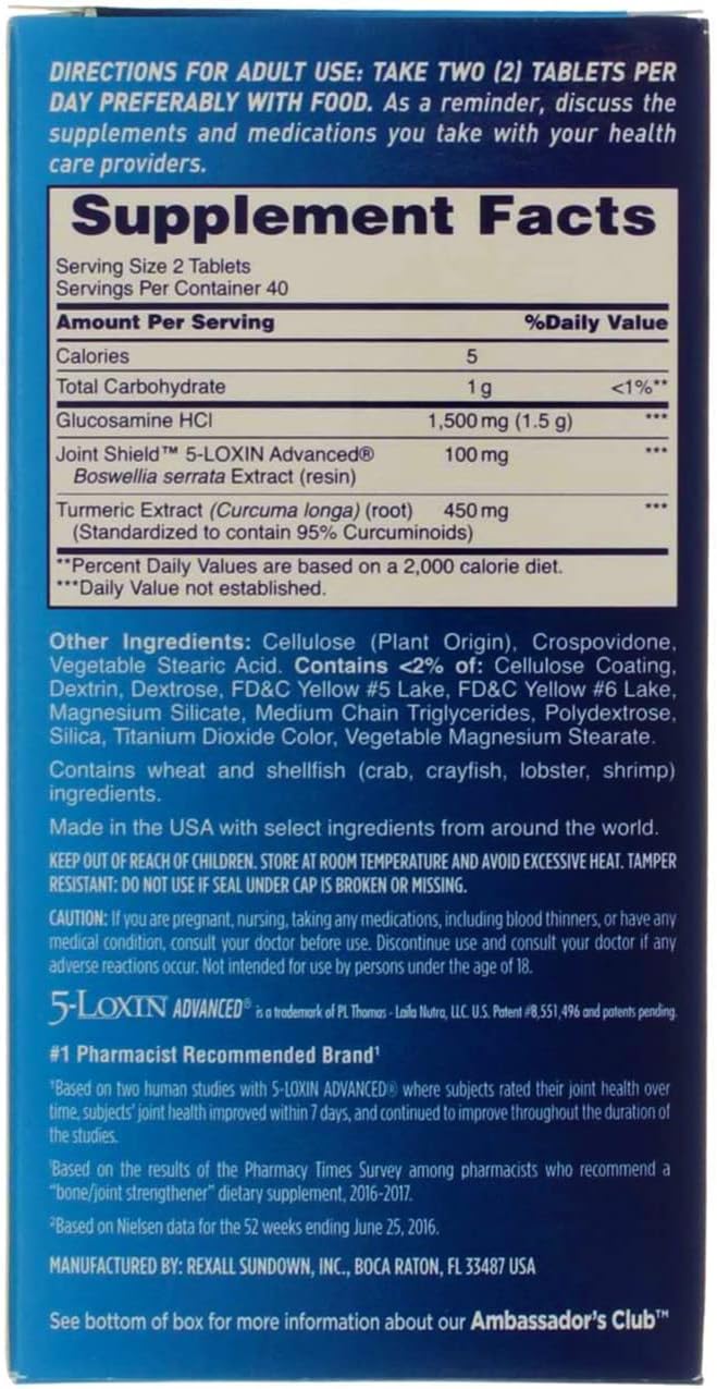160 Total Caplets of Osteo Bi-Flex Triple Strength with Turmeric, Joint Health Supplement
