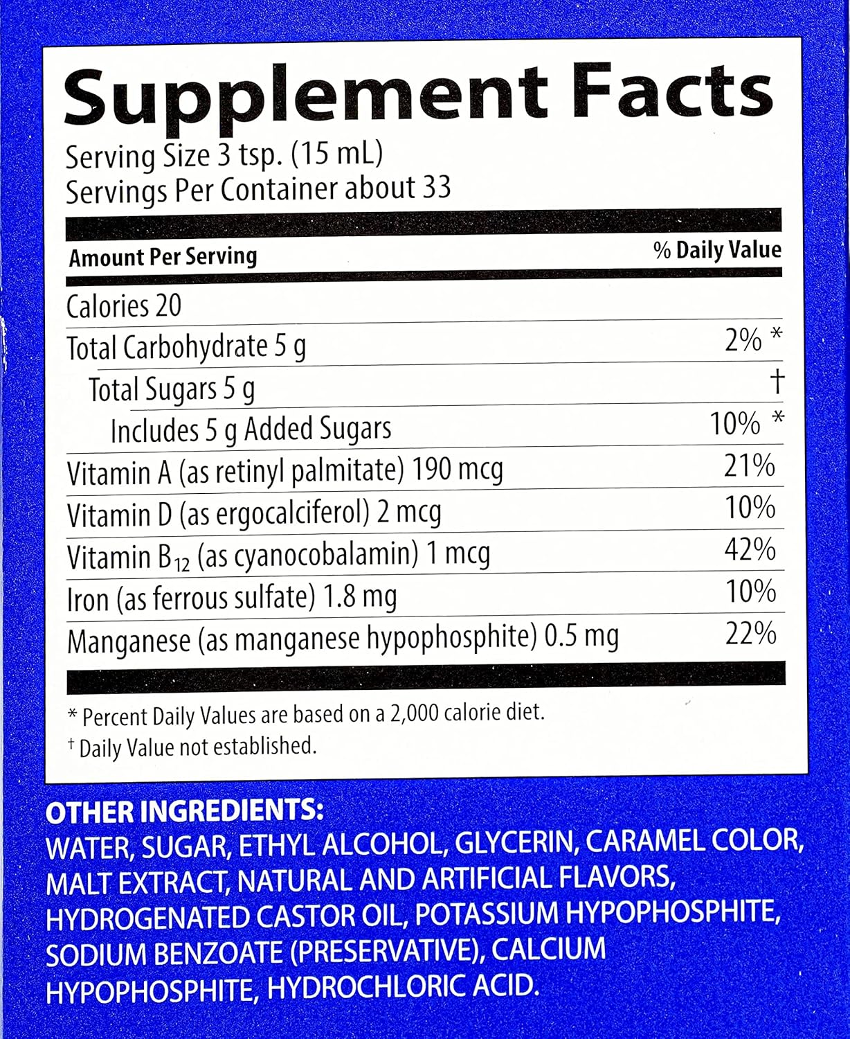 16.9 fl oz Liquid Ferrol Compound Dietary Supplement