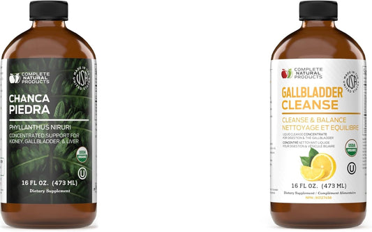 16oz Chanca Piedra Concentrate & Gallbladder Complete Bundle - Natural Products