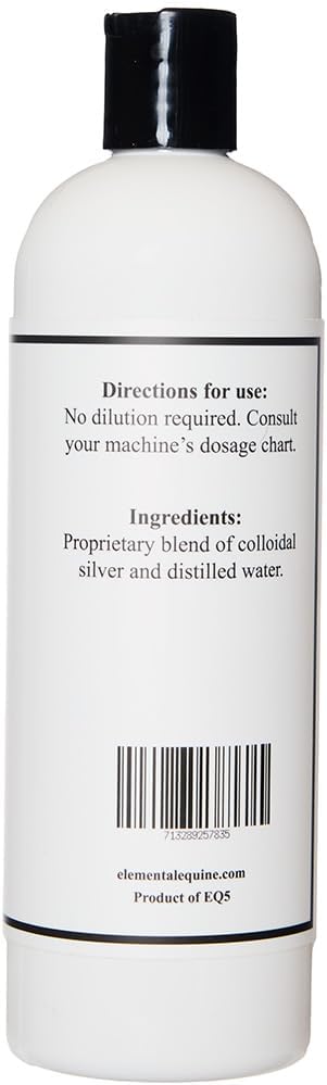 16oz Elemental Equine Colloidal Silver Nebulizer Solution for Horses - EQ5UINE Formula