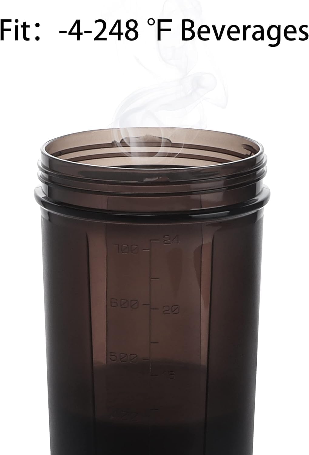 16oz Purple Shaker Bottle with New Whisk Ball Blender, Microwave Safe, BPA Free, Leak Proof, Dishwasher Safe - Ideal for Protein Powder and Fruit Juice Mixing