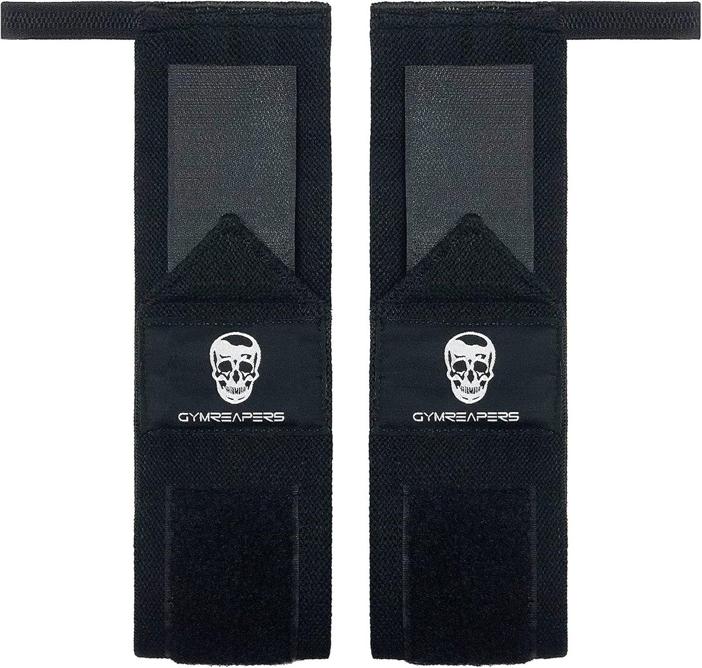 18" IPF Approved Gymreapers Weightlifting Wrist Wraps - Professional Quality Support with Thumb Loop for Powerlifting, Strength Training, Bodybuilding - Heavy Duty Wraps for Competition