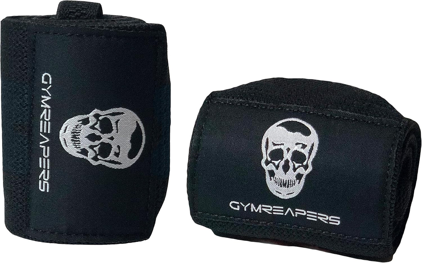18" IPF Approved Gymreapers Weightlifting Wrist Wraps - Professional Quality Support with Thumb Loop for Powerlifting, Strength Training, Bodybuilding - Heavy Duty Wraps for Competition