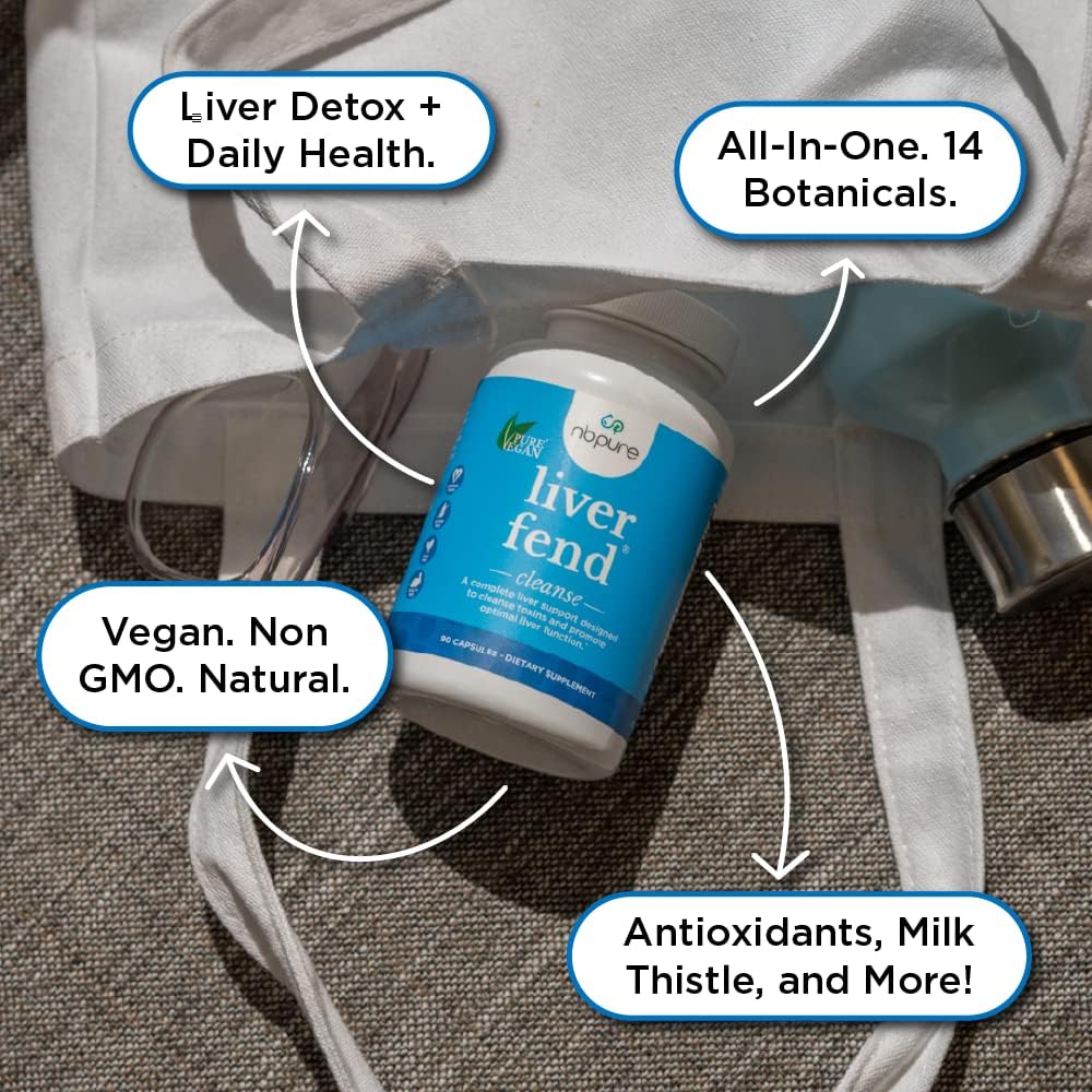 180 Capsules of nbpure MagO7 Liver Support Supplement