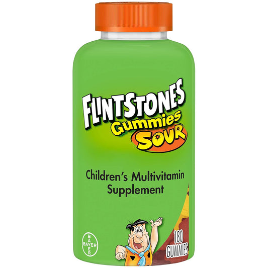 180-Count 3-Pack of DAONEG Flintstones Sour Gummies