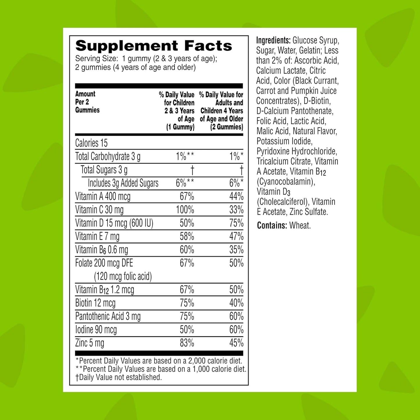 180-Count 3-Pack of DAONEG Flintstones Sour Gummies