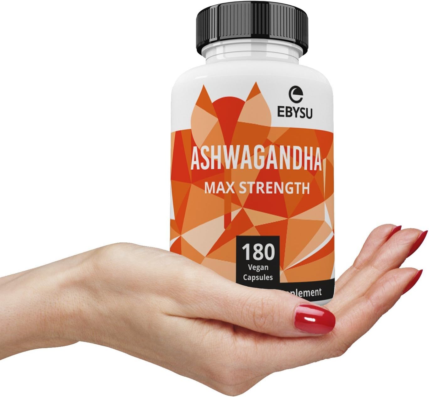 180-Count Ashwagandha Capsules for Mood & Memory Support - 1,300mg Vegan Supplement Extracted from Ashwagandha Root